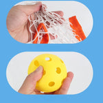 Joc Spikeball, Flippy, pentru Copii, Joc in 2, pentru Plaja, Parcuri, Interior, 2 Plase, 2 Mingi Normale, 2 Mingi