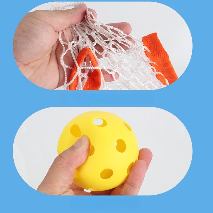 Joc Spikeball, Flippy, pentru Copii, Joc in 2, pentru Plaja, Parcuri, Interior, 2 Plase, 2 Mingi, Senzorial, Prinderea