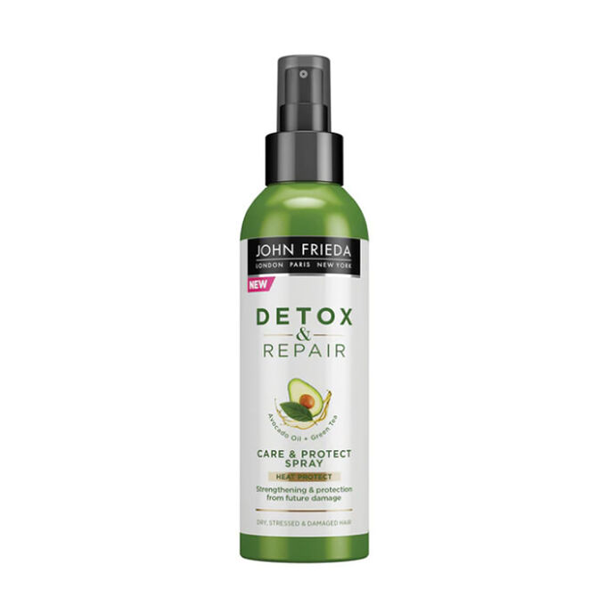 John Frieda, Detox & Repair, Ulei de avocado, Fixativ, Protecție termică, 100 ml - Olmarkt