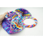 Jucarie Antistres din silicon Flippy, Pop It Now And Flip It, Geanta mare, 28 cm, Multicolor, V1