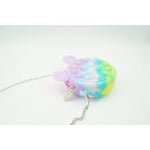 Jucarie antistres din silicon Flippy, Pop it Now and Flip It ,Mini Geanta, Mickey Mouse, 6 cm, Macarons