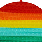 Jucarie antistres din silicon Pop it now, forma Rotund, multicolor, urias