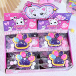 Jucarie Antistres Squishy, Flippy, cu Revenire Lenta, Labuta de Pisica Pufoasa, 7.5 cm, Ambalaj Transparent, Model