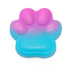 Jucarie Antistres Squishy, Flippy, cu Revenire Lenta, Labuta de Pisica Pufoasa, 7.5 cm, Ambalaj Transparent, Model