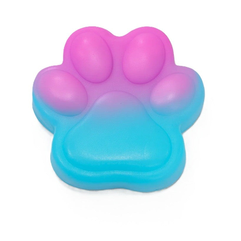 Jucarie Antistres Squishy, Flippy, cu Revenire Lenta, Labuta de Pisica Pufoasa, 7.5 cm, Ambalaj Transparent, Model