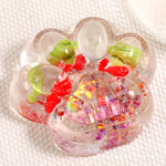 Jucarie Antistres Squishy, Flippy, cu Revenire Lenta, Labuta de Pisica Pufoasa, 7.5 cm, Ambalaj Transparent, Model