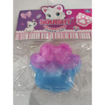 Jucarie Antistres Squishy, Flippy, cu Revenire Lenta, Labuta de Pisica Pufoasa, 7.5 cm, Ambalaj Transparent, Model
