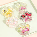 Jucarie Antistres Squishy, Flippy, cu Revenire Lenta, Squeeze Pinch Family, Model Cat Paw, 6.5 x 7 cm, din Tpr, 4-6