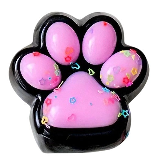 Jucarie Antistres Squishy, Flippy, cu Revenire Lenta, Squeeze Pinch Family, Model Labuta de Pisica, 6.8x6.2 cm, 55g,