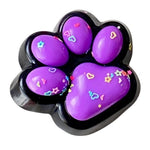 Jucarie Antistres Squishy, Flippy, cu Revenire Lenta, Squeeze Pinch Family, Model Labuta de Pisica, 6.8x6.2 cm, 55g,