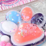 Jucarie Antistres Squishy, Flippy, cu Revenire Lenta, Squeeze Toys, Model Cat Paw, 12.5x10.5 cm, 220g, +3 Ani, din TPR,