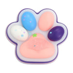 Jucarie Antistres Squishy, Flippy, cu Revenire Lenta, Squeeze Toys, Model Cat Paw, 12.5x10.5 cm, 220g, +3 Ani, din TPR,