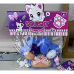 Jucarie Antistres Squishy, Flippy, cu Revenire Lenta, Squeeze Toys, Model Cat Paw, 12.5x10.5 cm, 220g, +3 Ani, din TPR,
