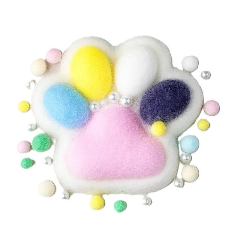 Jucarie Antistres Squishy, Flippy, cu Revenire Lenta, Squeeze Toys, Model Cat Paw, 12.5x10.5 cm, 220g, +3 Ani, din TPR,