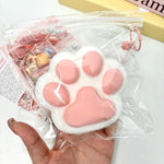 Jucarie Antistres Squishy, Flippy, Revenire Lenta, Model Labuta de Pisica, Squishy, BIG, 12.5 x 10.5 cm, 220 g, Model