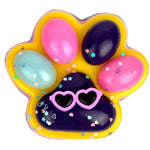 Jucarie Antistres Squishy, Flippy, Revenire Lenta, Model Labuta de Pisica, Squishy, BIG 12.5 x 10.5 cm, 220 g, Model