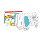 Jucarie Creativa pentru Copii, Flippy, Model Elefant 3D, Set de Asamblat si Colorat din Carton, Puzzle 3D Educativ, 34