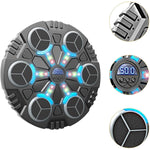 Jucarie de Boxat cu Muzica si Lumini, Flippy, Manusi Incluse, Bluetooth, Incarcare USB, Aplicare cu Ventuze, 6 Tinte,