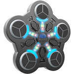 Jucarie de Boxat cu Muzica si Lumini, Flippy, Manusi Incluse, Bluetooth, Incarcare USB, Aplicare cu Ventuze, 5 Tinte,
