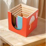 Jucarie de Construit, Flippy, Puzzle Box, Blocuri Stivuibile, 4-6 Ani, 5 Cuburi, 48 de Modele de Construit, 1 Manual,