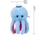 Jucarie Moale de Plus Italian Brainrot, Flippy, cu Agatatoare, Model Blueberrini Octopussini, Jucarie Moale pentru