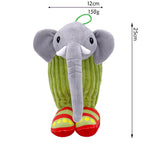 Jucarie Moale de Plus Italian Brainrot, Flippy, cu Agatatoare, Model Elefant Cactus Lirili Larila, Jucarie Moale pentru