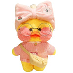 Jucarie de plus Ratusca Lalafanfan Flippy, Haine si Accesorii Random, Galben