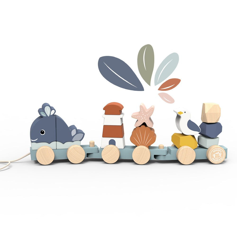 Jucarie de tras si construit, Speedy Monkey