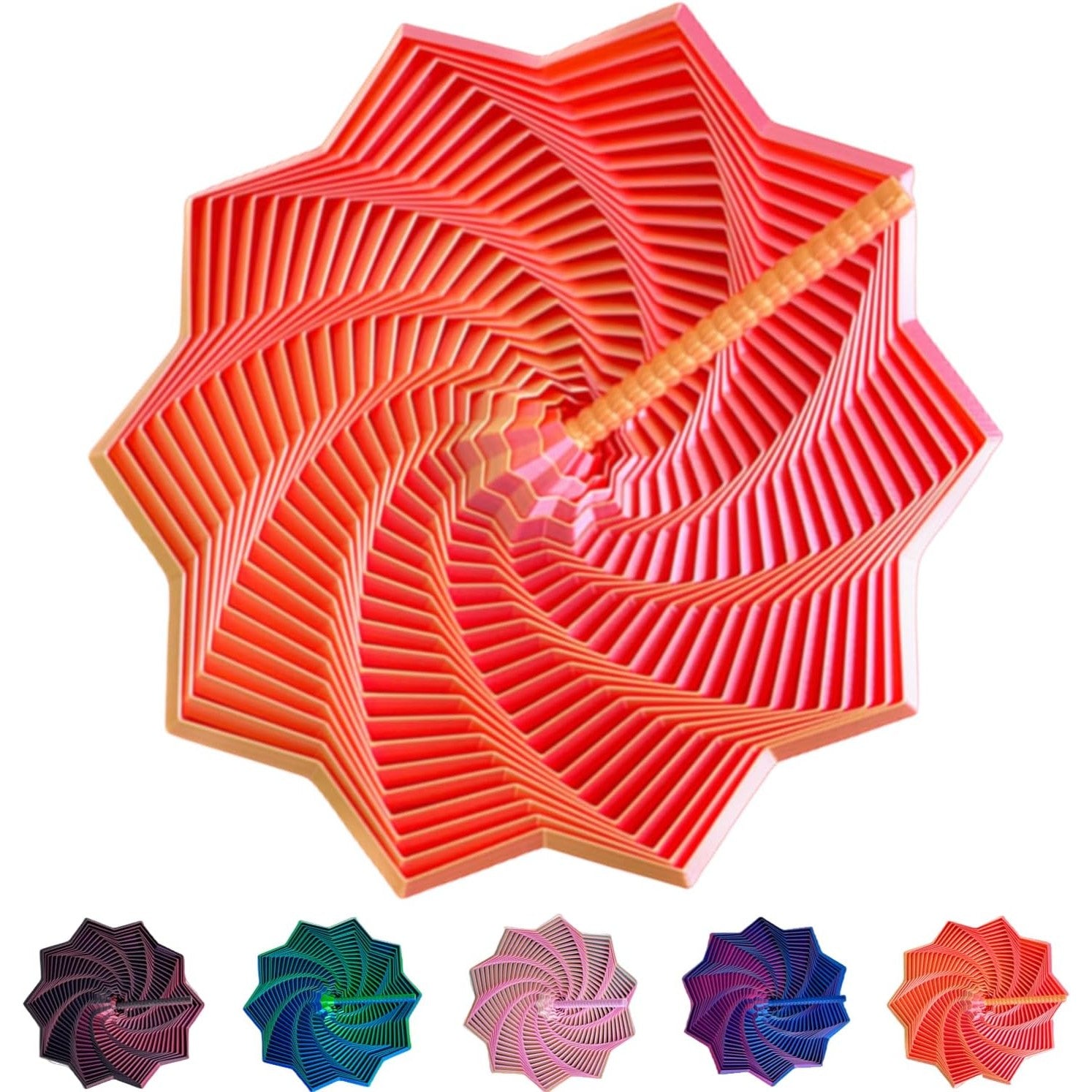 Jucarie Decompresie, Flippy, Model Stea 3D, DuoChrome, Maner Spirala, Turn Magic Geometric, Multiple Forme,