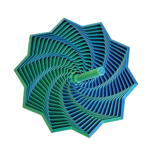 Jucarie Decompresie, Flippy, Model Stea 3D, DuoChrome, Maner Spirala, Turn Magic Geometric, Multiple Forme,