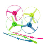 Jucarie Disc Zburator, Flippy, cu Lumini, Manual, din ABS, +14 Ani, Albastru