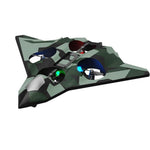 Avion de Lupta cu Telecomanda, Flippy, Tip Drona, din EVA (Spuma), cu Telecomanda, Incarcare USB, 2.4 GHz, Rotire 360°,