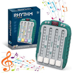 Jucarie Interactiva, Flippy, Joc Rhythm, +3 Ani, din ABS, 6 Niveluri, 15 x 3 x 11 cm, Functie Muzicala, Verde