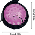 Jucarie Interactiva, Flippy, Minge Saltareata Crystal Ball, cu Banda Elastica, 6 cm, +7 Ani, din Plastic, Roz