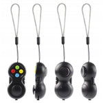 Jucarie Interactiva, Flippy, Model Fidget Pad, Antistres, +3 Ani, Functii Multiple, 5.5 x 3.5 x 11 cm, Negru