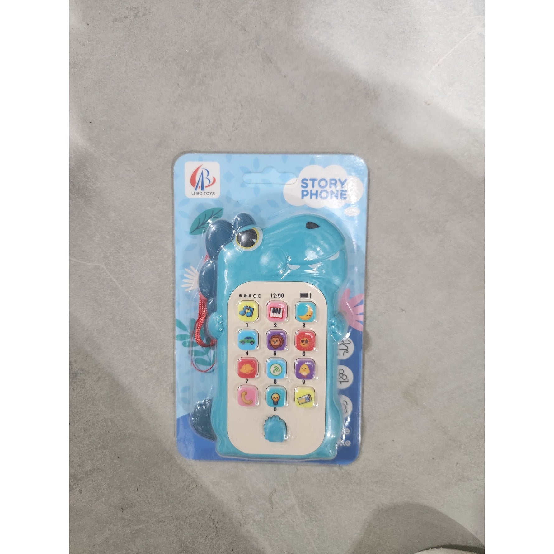 Jucarie Interactiva, Flippy, Telefon Inteligent, Model Dinozaur, Functii Educative, Muzicale si Voce, 4-6 ani, 19 x