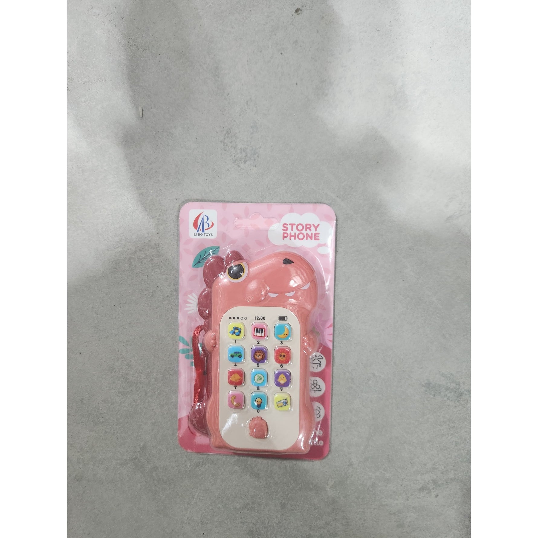 Jucarie Interactiva, Flippy, Telefon Inteligent, Model Dinozaur, Functii Educative, Muzicale si Voce, 4-6 ani, 19 x