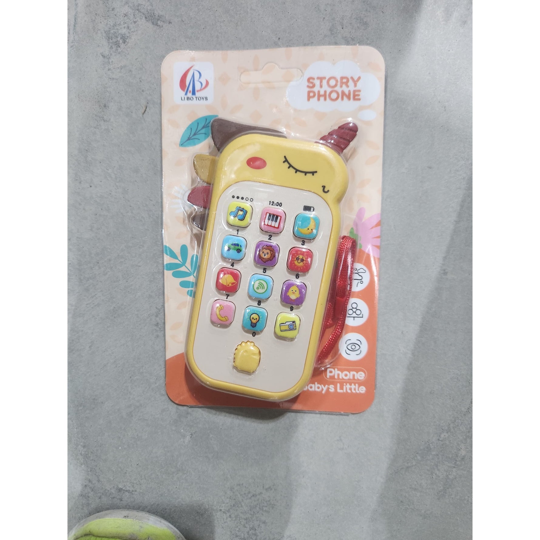 Jucarie Interactiva, Flippy, Telefon Inteligent, Model Unicorn, Functii Educative, Muzicale si Voce, 4-6 ani, 19 x 11.5