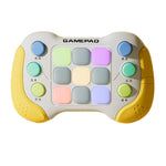 Jucarie Interactiva Flippy, Tip Consola Pop It, 6 butoane functionale, 5 Moduri de Joc, 600 Niveluri, + 3 ani,