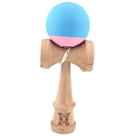 Jucarie Interactiva Kendama Profesionala, Flippy, din Lemn, 18 cm, Joc de Indemanare pentru Copii si Adulti, Bicolor