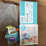 Jucarie interactiva Montessori, Flippy, Jucarie pentru Bebelusi, Model Elefant Dragut, din Plastic rezistent, Varsta