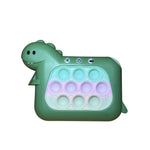 Jucarie Interactiva Pop It Whack A Mole, Flippy, Tip Consola, Anti-Stres, 4 Moduri de Joc, din ABS si Silicon, +3 Ani,