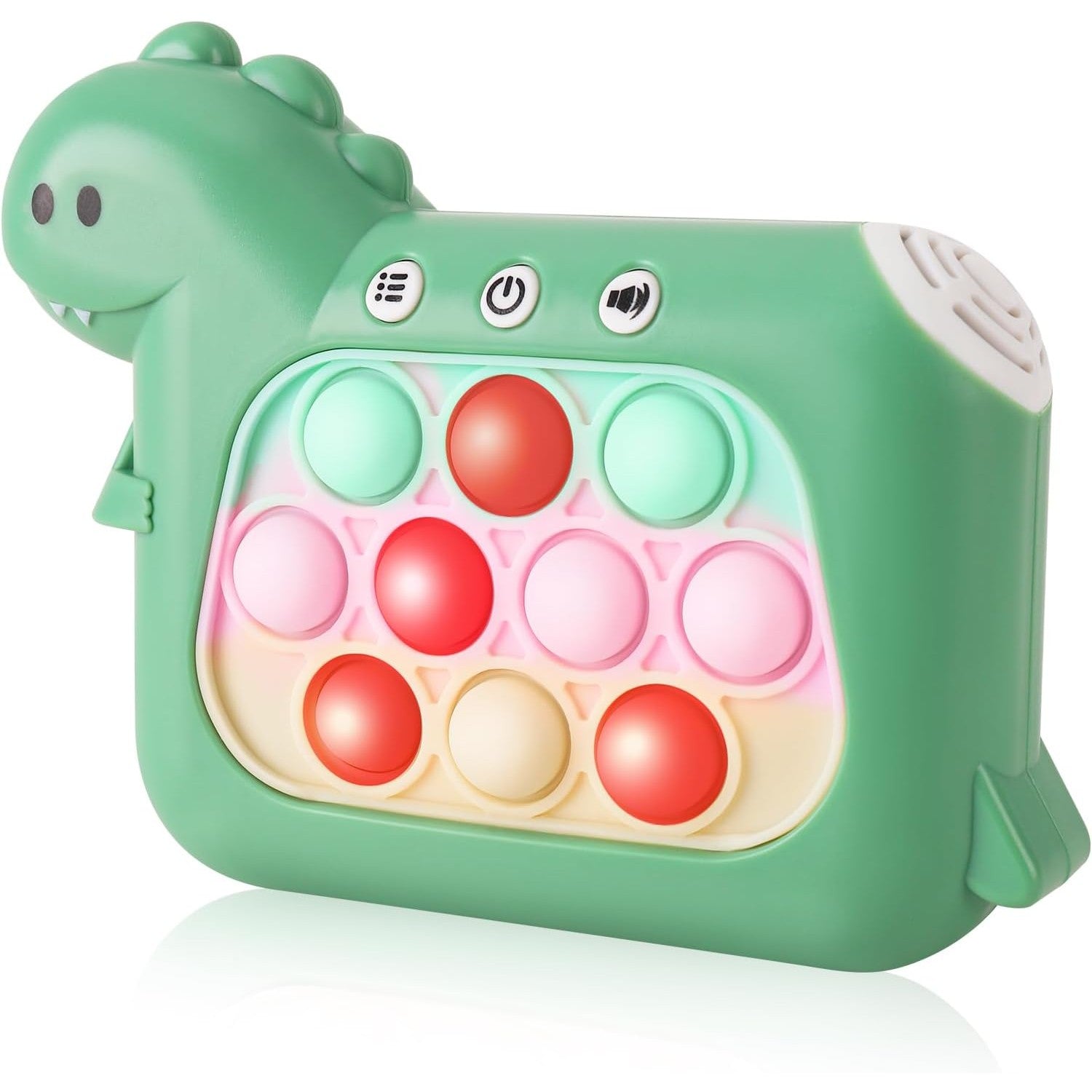 Jucarie Interactiva Pop It Whack A Mole, Flippy, Tip Consola, Anti-Stres, 4 Moduri de Joc, din ABS si Silicon, +3 Ani,