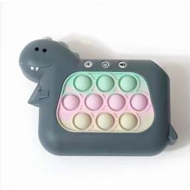 Jucarie Interactiva Pop It Whack A Mole, Flippy, Tip Consola, Anti-Stres, 4 Moduri de Joc, din ABS si Silicon, +3 Ani,