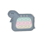 Jucarie Interactiva Pop It Whack A Mole, Flippy, Tip Consola, Anti-Stres, 4 Moduri de Joc, din ABS si Silicon, +3 Ani,