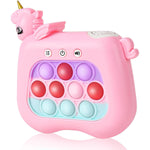 Jucarie Interactiva Pop It Whack A Mole, Flippy, Tip Consola, Anti-Stres, 4 Moduri de Joc, din ABS si Silicon, +3 Ani,