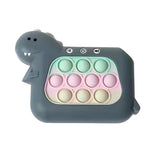 Jucarie Interactiva Pop It Whack A Mole, Flippy, Tip Consola, Anti-Stres, 4 Moduri de Joc, din ABS si Silicon, +3 Ani,