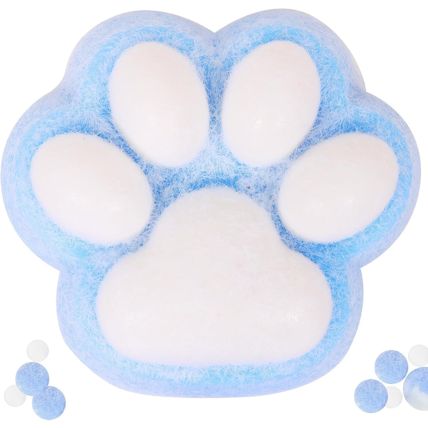 Jucarie Interactiva Squishy, Flippy, Model Cat Paw, Squeeze Pinch Family, Revenire Lenta, din TPR, +3 Ani, 7.5 cm,