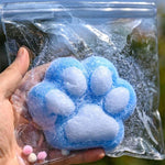 Jucarie Interactiva Squishy, Flippy, Model Cat Paw, Squeeze Pinch Family, Revenire Lenta, din TPR, +3 Ani, 7.5 cm,