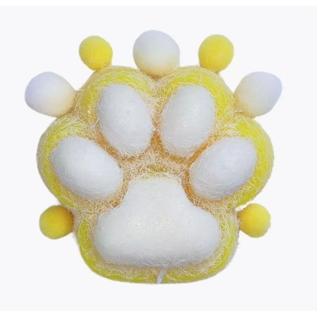Jucarie Interactiva Squishy, Flippy, Model Cat Paw, Squeeze Pinch Family, Revenire Lenta, din TPR, +3 Ani, 7.5 cm,